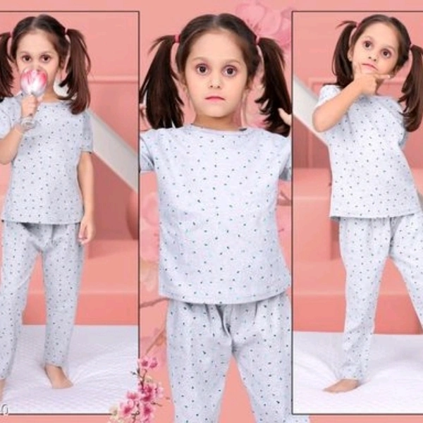 SUPER SOFT AND COMFORTABLE PYJAMA SET FOR KIDS - 5-6 years