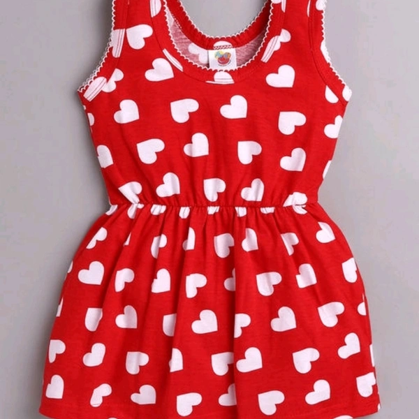 GIRL'S COTTON FROCKS  - Yellow, 12- 18 months