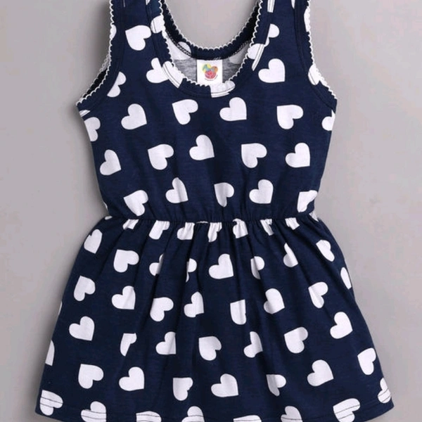 GIRL'S COTTON FROCKS  - Yellow, 12- 18 months