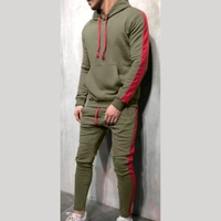 Sleek Style Men's Tracksuits  - Green, XL