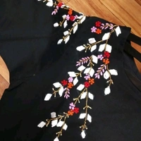 Modern Women Kurta Sets - Black, M