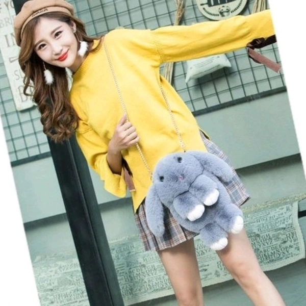 Elegant Alluring Women Slingbags  - Grey