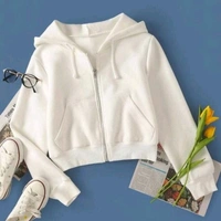 Stylish Ravishing Women Jackets & Waistcoat - White, M