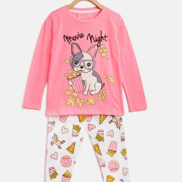 Cutiepie Elegant Kids  Nightsuits - 7-8 years