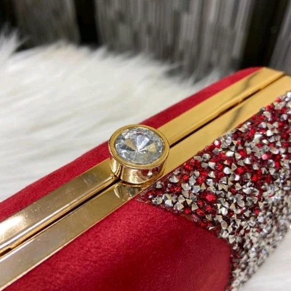 Styles Trendy Women Clutches - Red