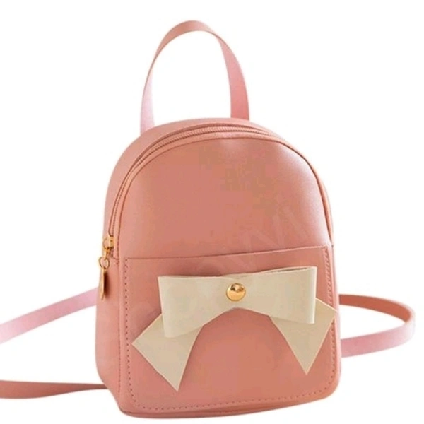 Cute Mini Bowknot Backpacks for Girls - Red