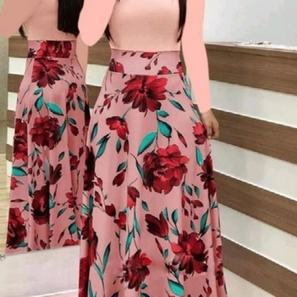 Trendy Fashionista Women Dresses - Red upper, XL