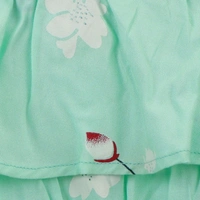Sky Blue Off Shoulder Flared Dress - 7-8 years