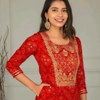 Graceful kurta sharara set - L