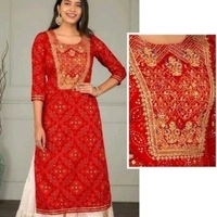 Graceful kurta sharara set - L