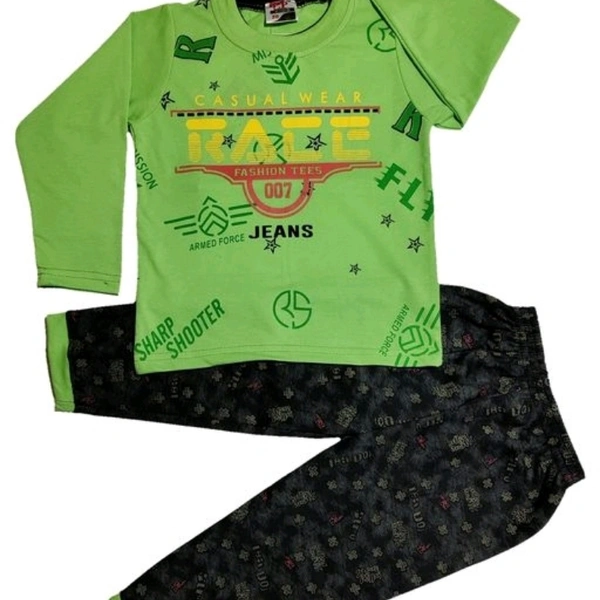 Flawsome Stylus Kid's Clothing Sets/ Night Dress/ Night Suits - 8-9 years