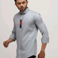 Men'S Cotton Designer Party Wear Shirt - M