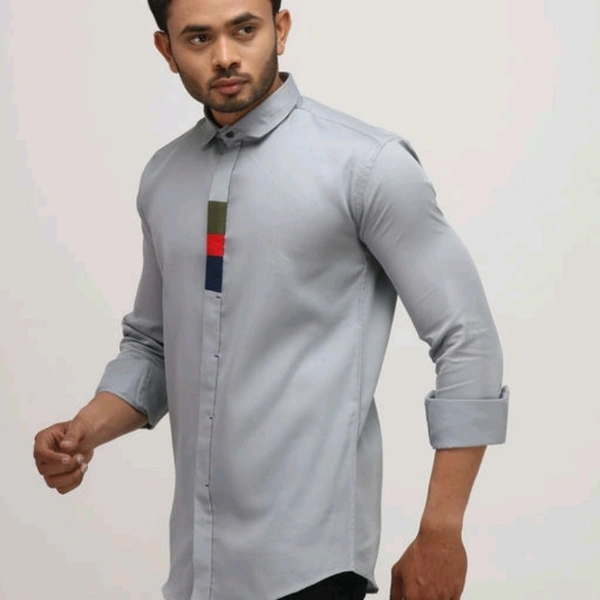 Men'S Cotton Designer Party Wear Shirt - M