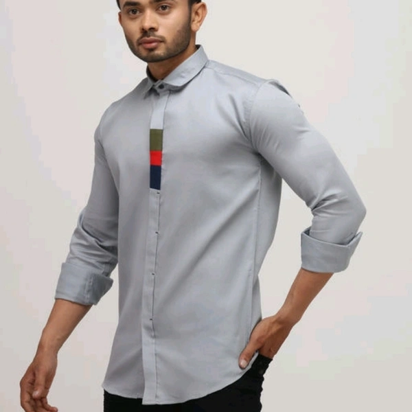 Men'S Cotton Designer Party Wear Shirt - L