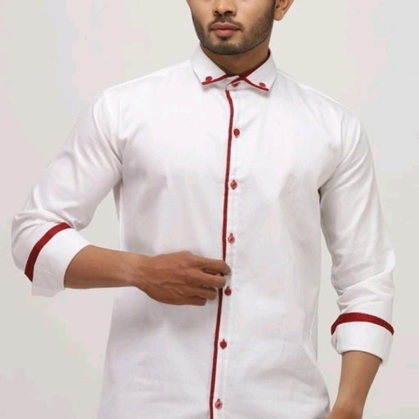Men'S Cotton Designer Party Wear Shirt - S