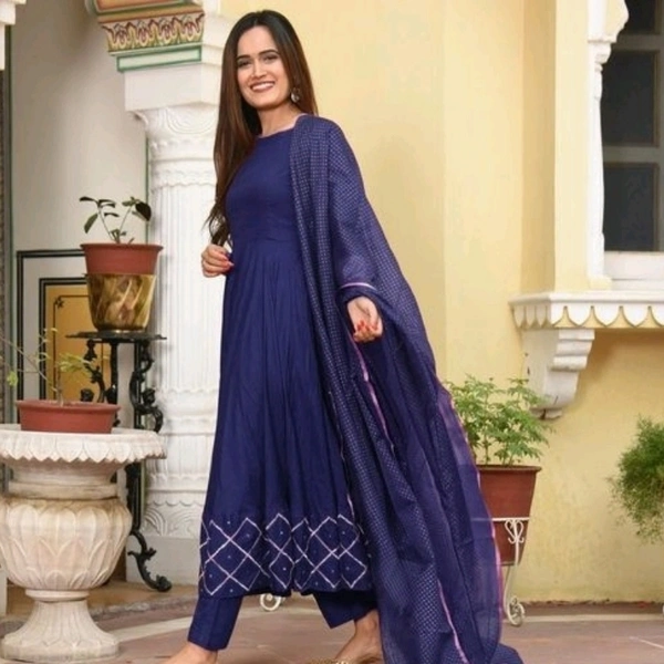 Abhisarika Pretty Women Kurta Sets - Yellow, L
