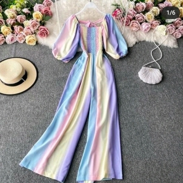 Classic Feminine Women Jumpsuits - S