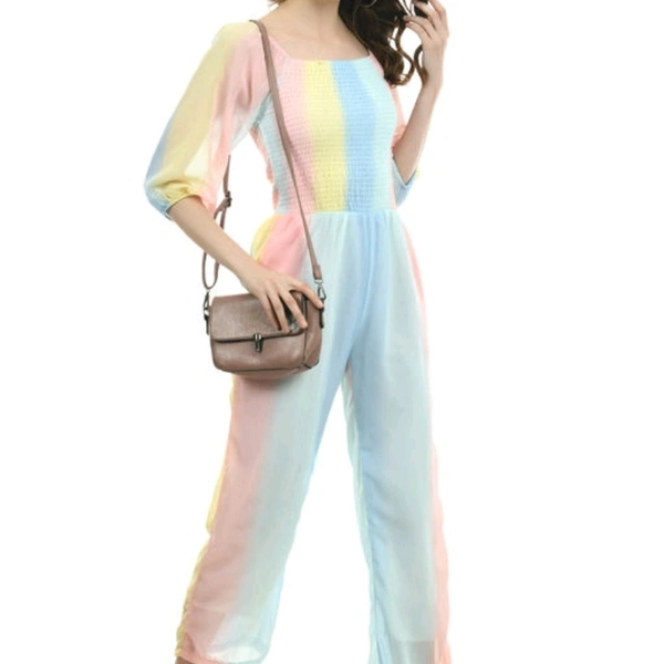 Classic Feminine Women Jumpsuits - L
