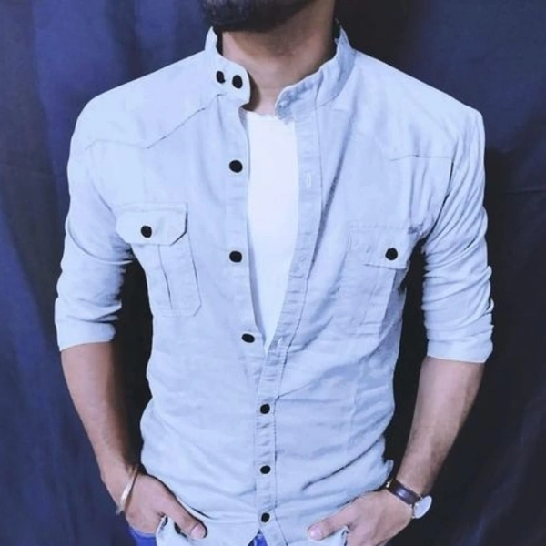 Comfy Sensational Men Shirts - Blue, M