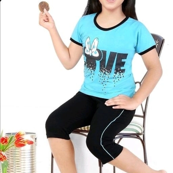 Amazing Sinker Cotton  Nightsuit - 7-8 years