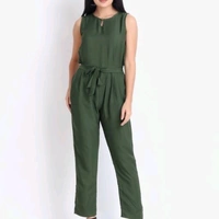 REAL VIBES JUMPSUIT - Wine, S