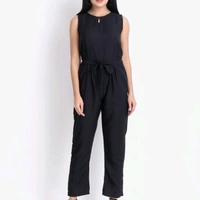 REAL VIBES JUMPSUIT - Wine, S