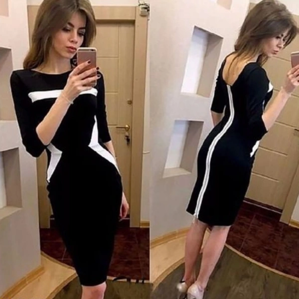 Comfy Feminine Women Dresses - XL