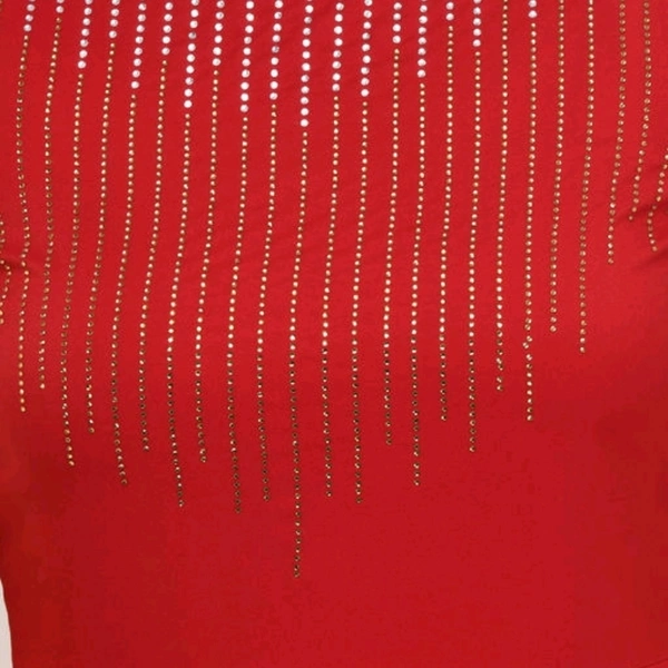 Classic Glamorous Women Dresses - Red, S