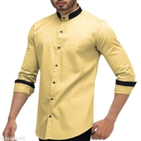 Classic Latest Men Shirts - Grey, S