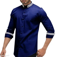 Classic Latest Men Shirts - Black, M