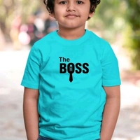 Cutiepie Trendy Boys Tshirts - Blue, 5-6 years