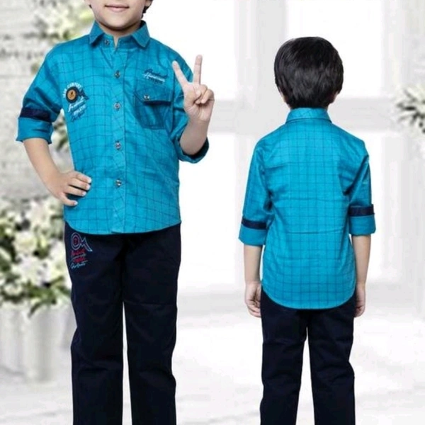 Cutiepie Elegant Boys Top & Bottom Sets - 7-8 years