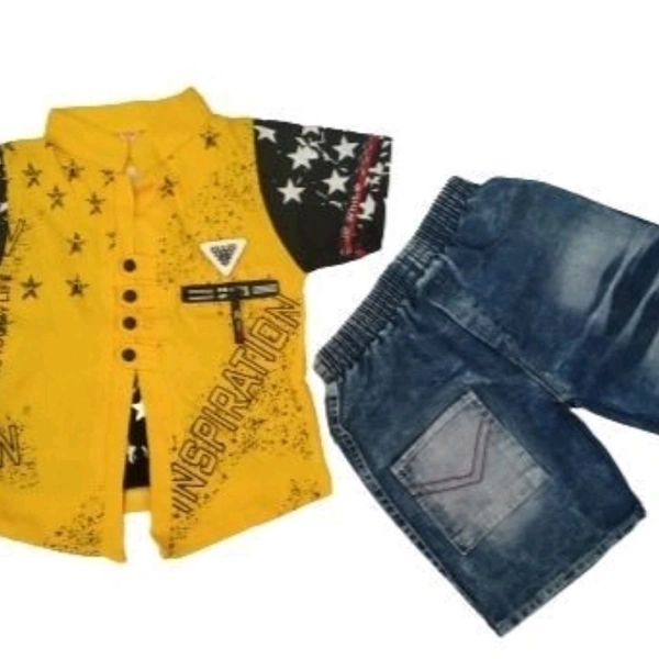 TAJ KIDS BOYS FANCY CLOTHING SET - 0-1 years