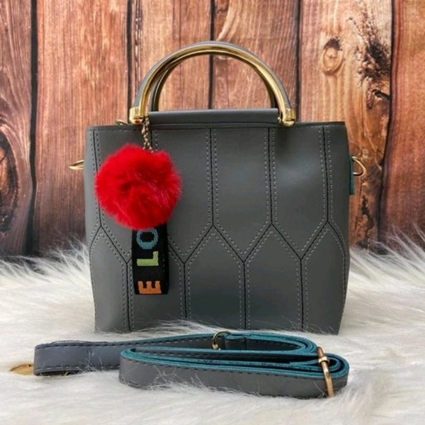 Trendy Women's  Leather Slingbag - Brown