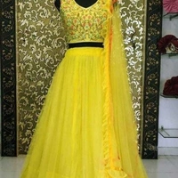 new latest new embroidery lehengha for women