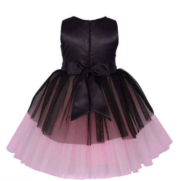 Toy Balloon Kids  Embroidered Embellished Knee Length Girls Party Wear Dress - 9-10 Years