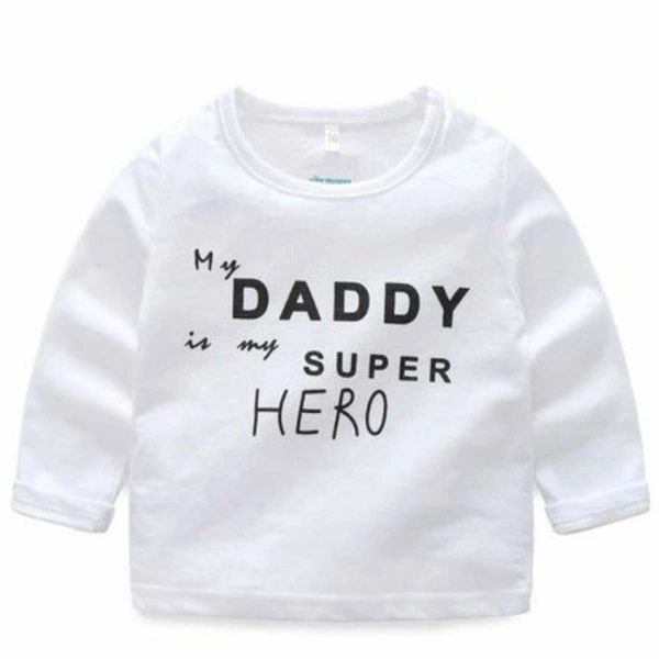 Kid's Black & White Tshirt Pajama Pant Set - 12-18 months