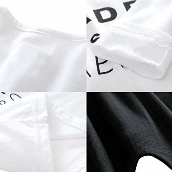 Kid's Black & White Tshirt Pajama Pant Set - 18-24 months