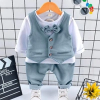 Boys'Top And Bottom Sets - White, 4-5 Years
