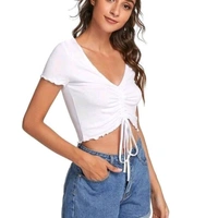 Pretty Latest Women Tops & Tunics - White, S
