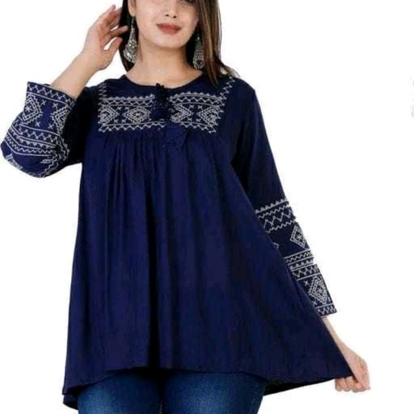Sara Fashion Women Tops & Tunics - Green, XL
