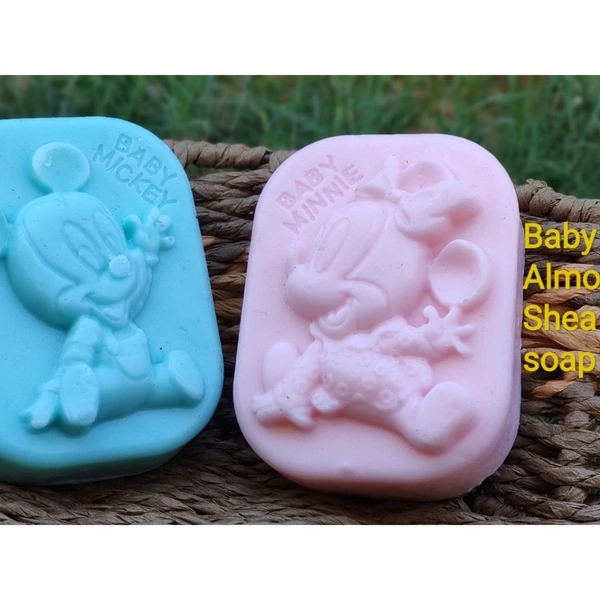 Baby Almond Shea Butter Soap - ONLINE PAYMENT ONLY☑️☑️IF YOU CHOOSE CASH ON DELIVERY DURING CHECKOUT THE ORDER WILL BE CANCELLED