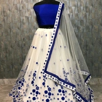 Kashvi Fabulous Women Lehenga - Aqua Blue