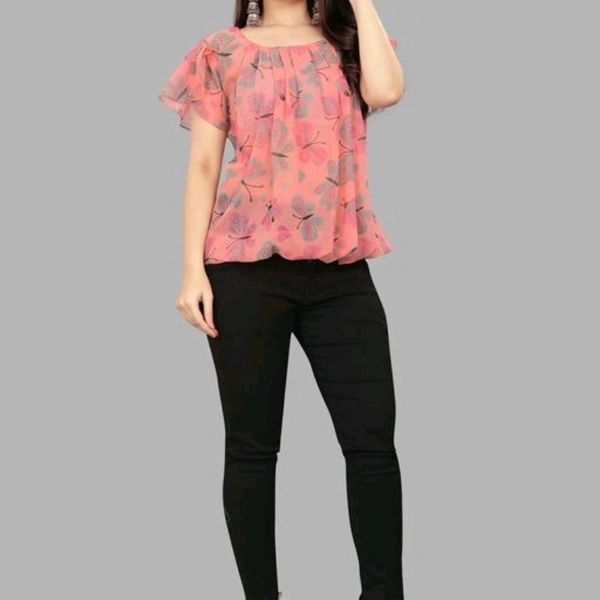 Trendy Graceful Women Tops - S
