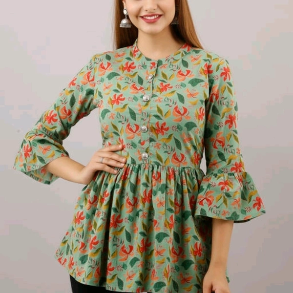 Pretty Latest Women Tops & Tunics - S