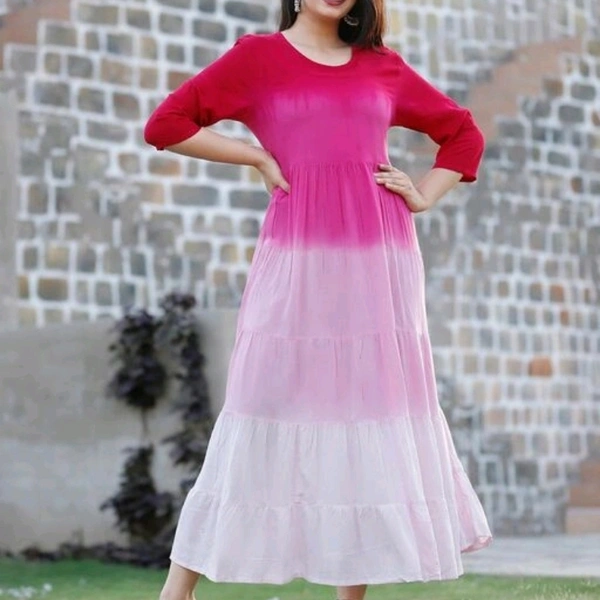 Jivika Sensational Kurtis - Pink, L
