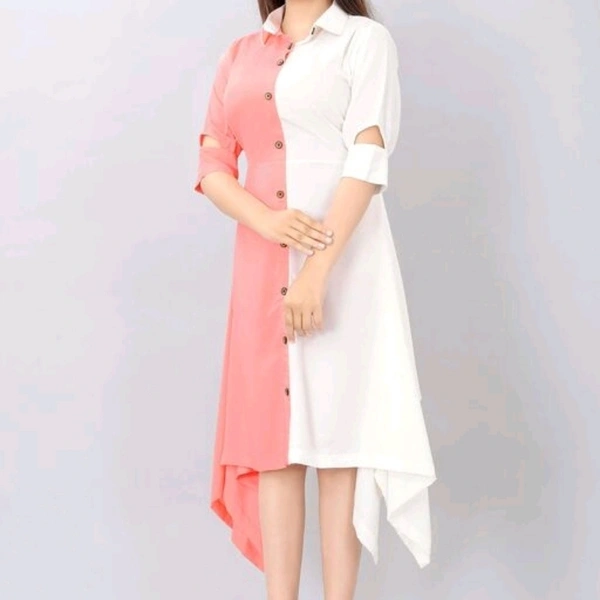 Charvi Drishya Kurtis - Peach, M