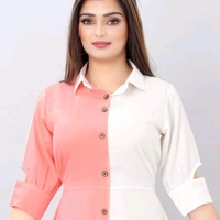 Charvi Drishya Kurtis - Peach, M