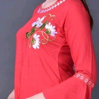 Chitrarekha Sensational Women Kurta Sets - Red, XXL