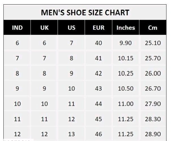  Trendy Mens Casual Shoes - Black, 6.7.8.9.10.11.12